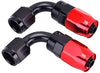 evil energy AN12 Swivel Hose End 0+45+90+180 Degree Fuel Hose Adpater Fitting With 5Meter Double Braided Oil Fuel Hose Line