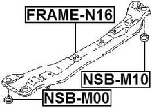 112404M400 - Frame Front Suspension For Nissan