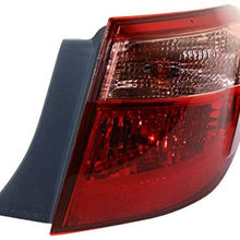 Koolzap For 17-19 Corolla 1.8L Taillight Taillamp Rear Tail Light Lamp w/Bulb Right Side