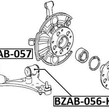 Arm Bushing Front Lower Arm Kit Febest BZAB-056-KIT Oem A1693300707
