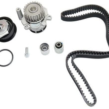 Timing Belt Kit compatible with Audi A4 / A4 Quattro 05-09 W/Water Pump 4 Cyl 2.0L Eng.