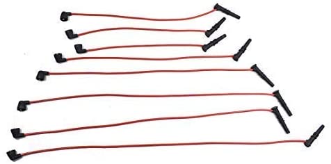 WFLNHB 8 Pcs Spark Plug Wire Wires Set 2500-79542 96858, Fit for Ford Crown Victoria Econoline Expedition E-150 F-150 F-250, Fit for Mercury Grand Marquis Lincoln Town Car