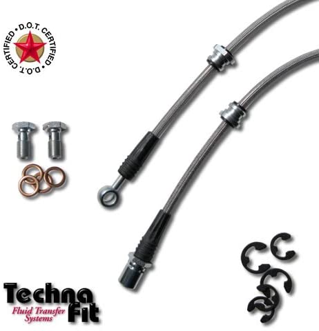 Techna-Fit Brake Lines SUBARU 3/2002-2008 FORESTER REAR DISC FRONTS (2) - SUB-1310F