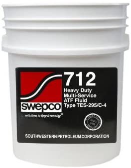 SWEPCO Synthetic ATF Automatic Transmission Fluid For Allison Transmissions 6 Gallon Pail