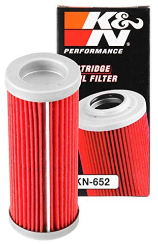 K&N Motorcycle Oil Filter: High Performance, Premium, Designed to be used with Synthetic or Conventional Oils: Fits Select KTM, Husqvarna Vehicles, KN-652