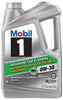 Mobil 1 Advanced Fuel Economy Full Synthetic Motor Oil 0W-30, 5-Quart, Single Bundle M1-103A Extended Performance Oil Filter