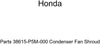Genuine Honda Parts 38615-P5M-000 Condenser Fan Shroud
