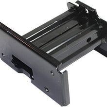 Front Bumper Bracket Compatible with NISSAN ROGUE 2014-2018 LH Mounting Bracket Steel (Hybrid 2017)/(Non-Hybrid Models USA Built)