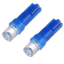 cciyu T5 17 57 37 73 74 Blue Instrument Cluster Panel Gauge Dash LED Bulb light w/Twist Sockets,10 Pack