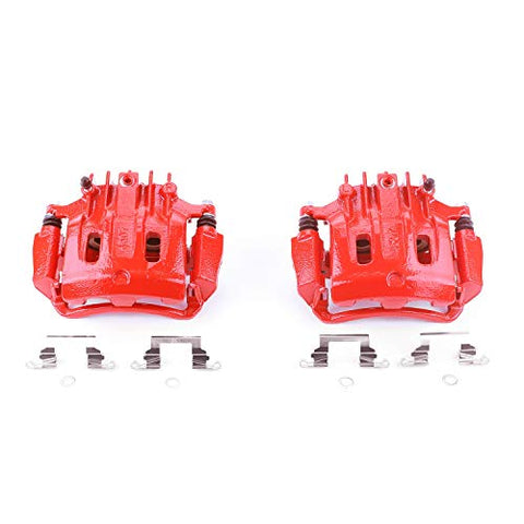 Power Stop S4752 Performance Powder Coated Brake Caliper Set For Ford