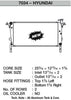 CSF 7034 High Performance Radiator