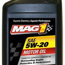 Mag 1 (62943-6PK) 5W-20 API:SN/GF-5 Motor Oil - 1 Quart Bottle, (Pack of 6)