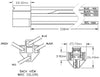 Connector Socket Pigtail 6