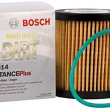 Bosch D3314 Distance Plus High Performance Oil Filter, Pack of 1