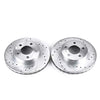 Power Stop AR8554XPR Front Evolution Drilled & Slotted Rotor Pair