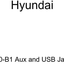 Genuine Hyundai 96120-1R000-B1 Aux and USB Jack Assembly