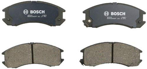 Bosch BC399 QuietCast Premium Ceramic Disc Brake Pad Set For Ford: 1989-1992 Probe; Mazda: 1988-1992 626, 1988-1992 MX-6; Front