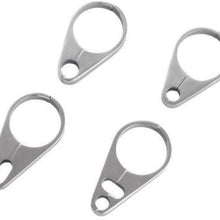 Wild 1 Billet Cable and Brake Line Guide - Clutch Cable Guide w/1 1/4in. Clamp WO830