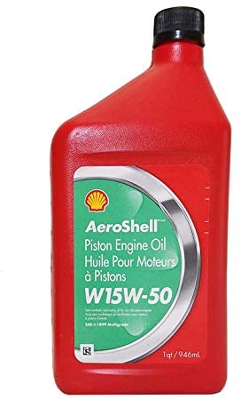 AeroShell SHAEW155Q-13 15W50 Shell Aviation Oil, 1 Quart