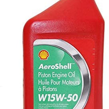 AeroShell SHAEW155Q-13 15W50 Shell Aviation Oil, 1 Quart