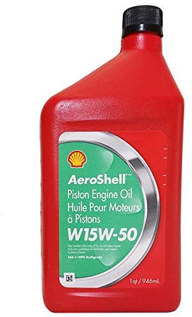AeroShell SHAEW155Q-13 15W50 Shell Aviation Oil, 1 Quart