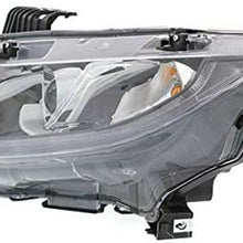 Koolzap For CAPA 16-19 Civic Front Headlight Headlamp Halogen Head Light w/Bulb Driver Side