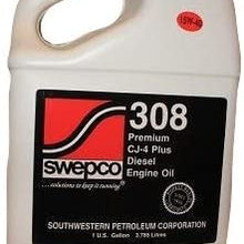 Swepco 308 15w40 Premium CJ-4 Plus Diesel Engine Oil Gal.
