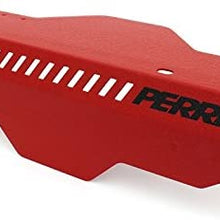 PERRIN Pulley Cover Compatible with Subaru WRX 2002-14 or STI 2004-2019 (RED)