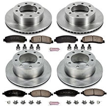 Power Stop KOE1782 Autospecialty Front and Rear Replacement Brake Kit-OE Brake Rotors & Ceramic Brake Pads