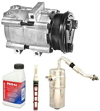 A/C Compressor Kit - Compatible with 2005-2006 Ford F-150 4.6L 5.4L V8 (with FS10 Compressor)