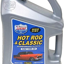 Lucas Oil 10679 10W-30 Petroleum Oil - 5 Quart Jug (Quantity 5)