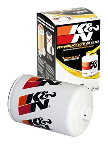 K&N Premium Oil Filter: Protects your Engine: Compatible with Select CHEVROLET/GMC/PONTIAC/HUMMER Vehicle Models (See Product Description for Full List of Compatible Vehicles), HP-3002