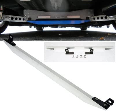 90-01 Acura Integra DC2 Aluminum Rear Lower Tie Bar Silver