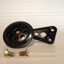 Speedmotoco Billet Black Motorcycle Horn Cafe Racer Custom Bobber