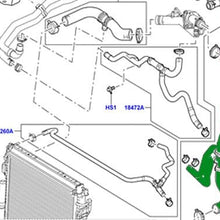 GENUINE LAND ROVER HEATER WATER HOSE RANGE ROVER SPORT 05-09 4.4 V8 LR3 V8 NEW PCH500962 OEM