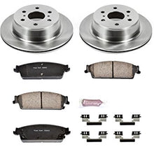 Power Stop KOE2083 Autospecialty Rear Replacement Brake Kit-OE Brake Rotors & Ceramic Brake Pads