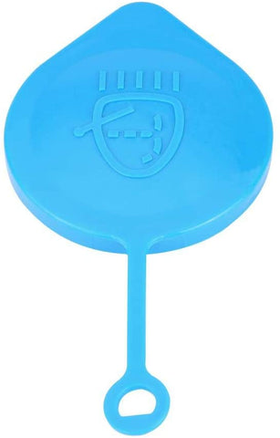 Ejoyous Car Windshield Washer Bottle Cap with Small Ring Cover with Exquisite Appearance for Accord Civic CRV CRX (Blue)