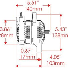 NEW SMALL BLOCK CHEVY SERPENTINE FRONT ENGINE KIT WITH 1 TO 1 PULLEYS, WATER PUMP, POWER STEERING PUMP, RESERVOIR, BLOCK MOUNT BRACKET, WITH DENSO ALTERNATOR SETUP