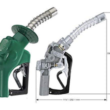 Husky 173310N-03 New VIII Heavy Duty Diesel Nozzle with Three Notch Hold Open Clip, Full Grip Guard and Green Hand Guard