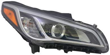 New Passenger Side Hid Headlight Assembly For 2015-2017 Hyundai Sonata HY2503184 92102C2100