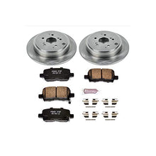 Power Stop KOE2382 Autospecialty Rear Replacement Brake Kit-OE Brake Rotors & Ceramic Brake Pads