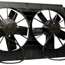 Maradyne MM22KS Mach Two 11" 225W Dual Puller Fan with Side Flanges