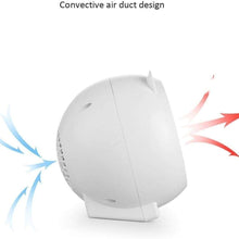 Zyyqt Mini Desktop Heater, Fast Small Energy-Saving Dormitory Student Portable Solar Water Heater (Color : White)