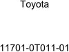 Toyota 11701-0T011-01 Engine Crankshaft Main Bearing