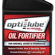 Opti-Lube Oil Fortifier with ZDDP (Zinc): 5 Gallon Pail with Heavy Duty Accessories (1 HD Metal Hand Pump, 2 Empty 16oz Bottles, 2 Empty 8oz Bottles), Treats up to 640 Quarts of Oil