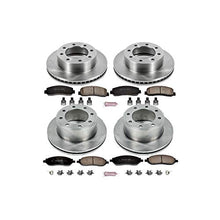 Power Stop KOE1782 Autospecialty Front and Rear Replacement Brake Kit-OE Brake Rotors & Ceramic Brake Pads