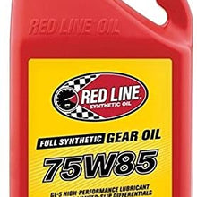 Red Line 50105-4PK 75W85 GL-5 Gear Oil, 1 Gallon, 4 Pack