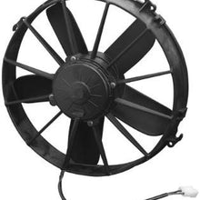Spal 30102025 12" 1640 CFM Paddle Blade Pusher Fan