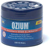 Ozium Smoke Odor Eliminator Gel - Glycolized Air Freshener Eliminates Smoke, Malodors and Reduces Airborne Bacteria, 4.5 Oz Blue Gel, Original Scent (2 Pack) Pocket Tissues Included