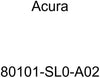Acura 80101-SL0-A02 A/C Condenser